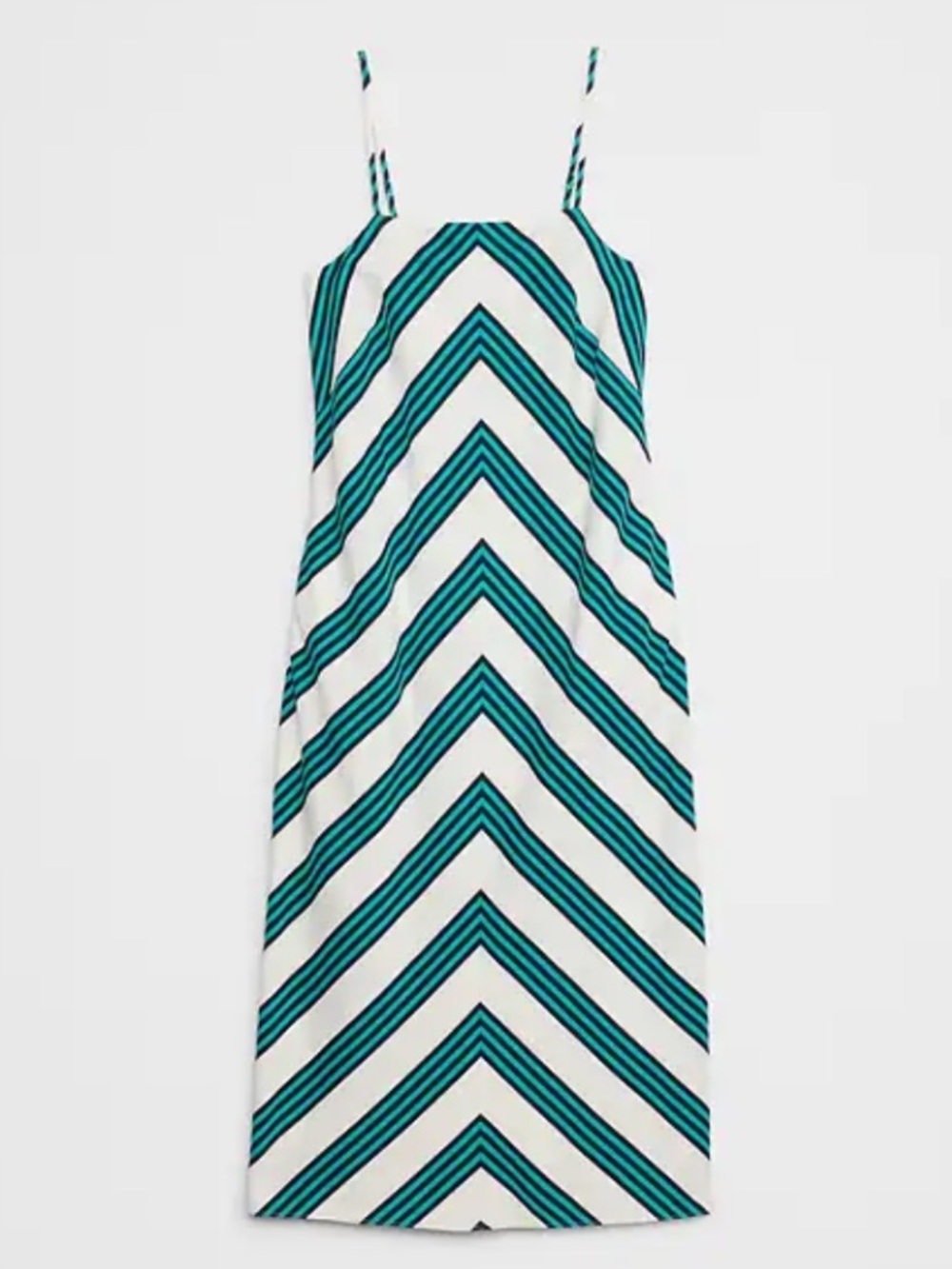 Banana Republic LINEN-BLEND STRAPPY MIDI DRESS size XS